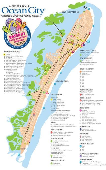 Beautiful Condo Sleeps 4- Only 2 Blocks From Beach Ocean City Zewnętrze zdjęcie
